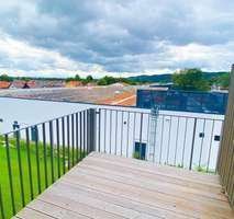 Balkon mit Aussicht