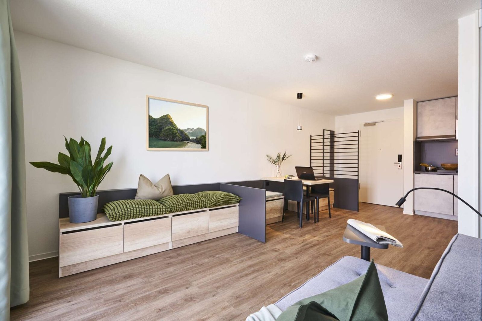 Bereich zum Arbeiten oder Entspannen