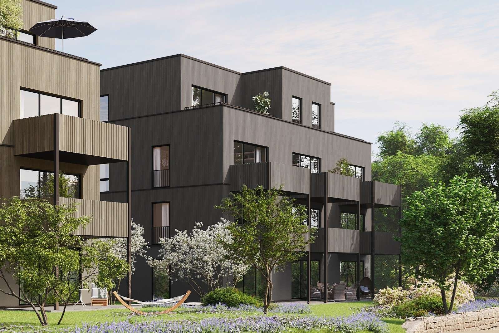 Visualisierung Gartenseite