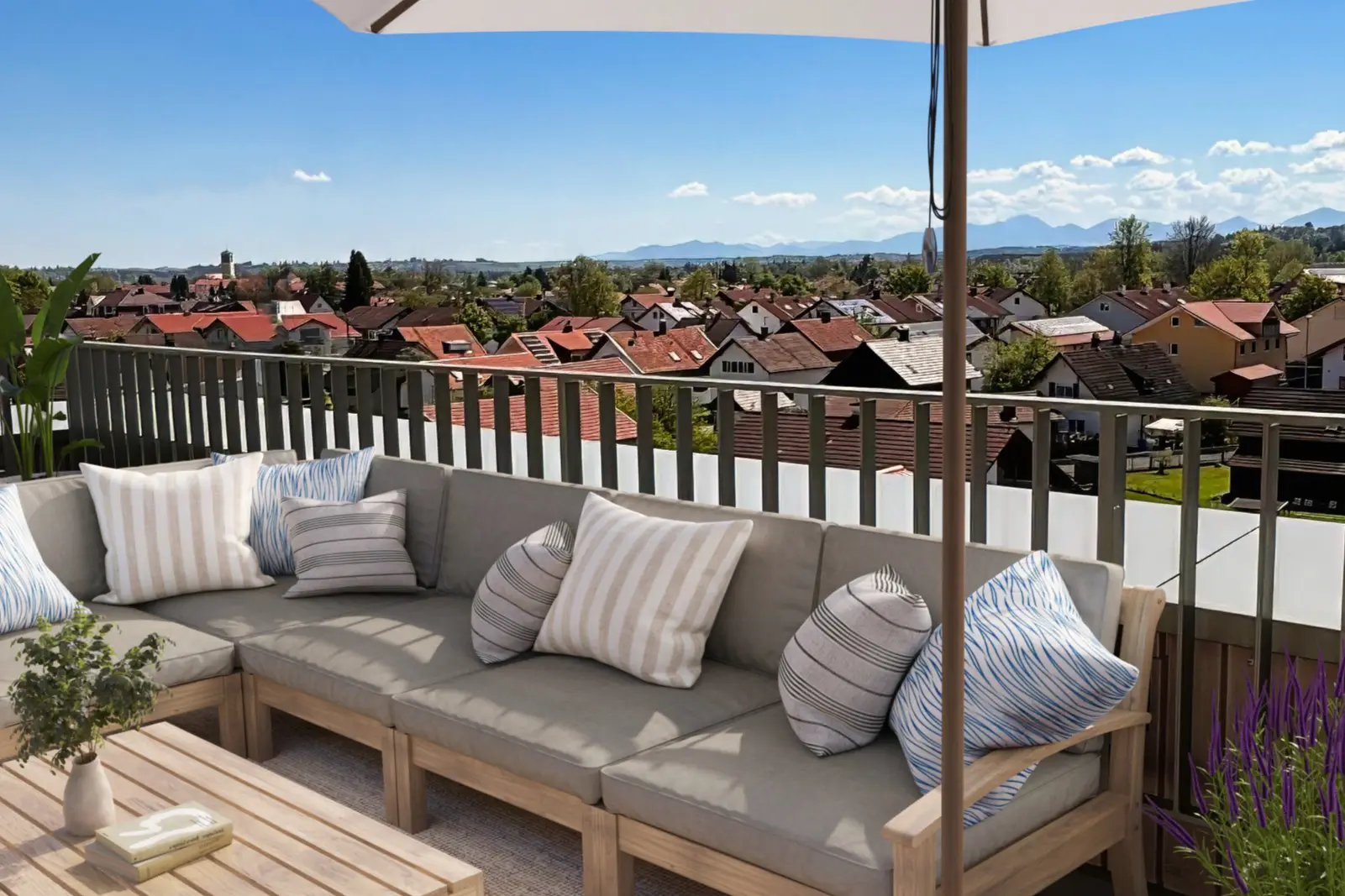 Ausblick Penthouse