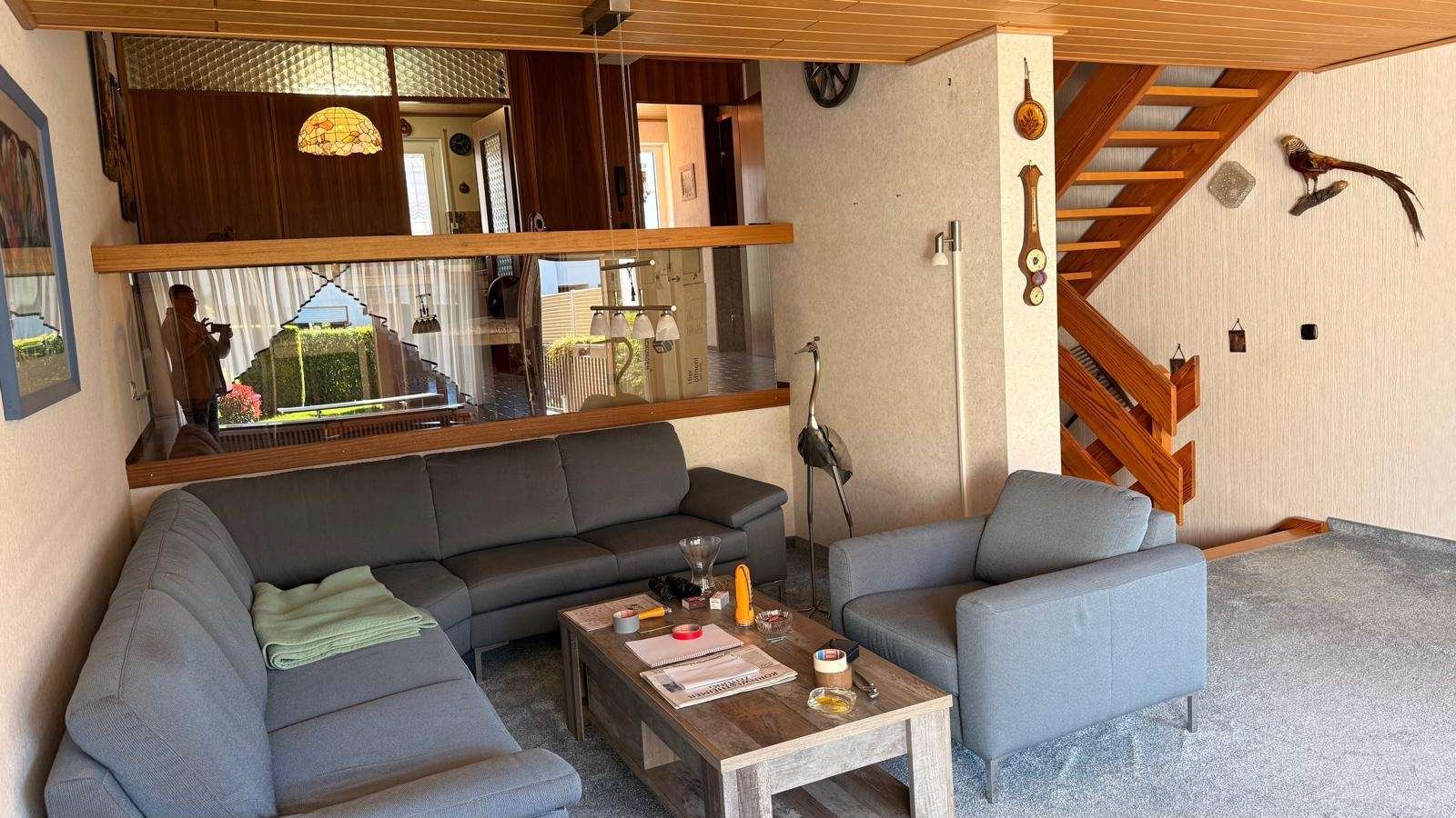 Wohnzimmer mit Blick zum Essplatz