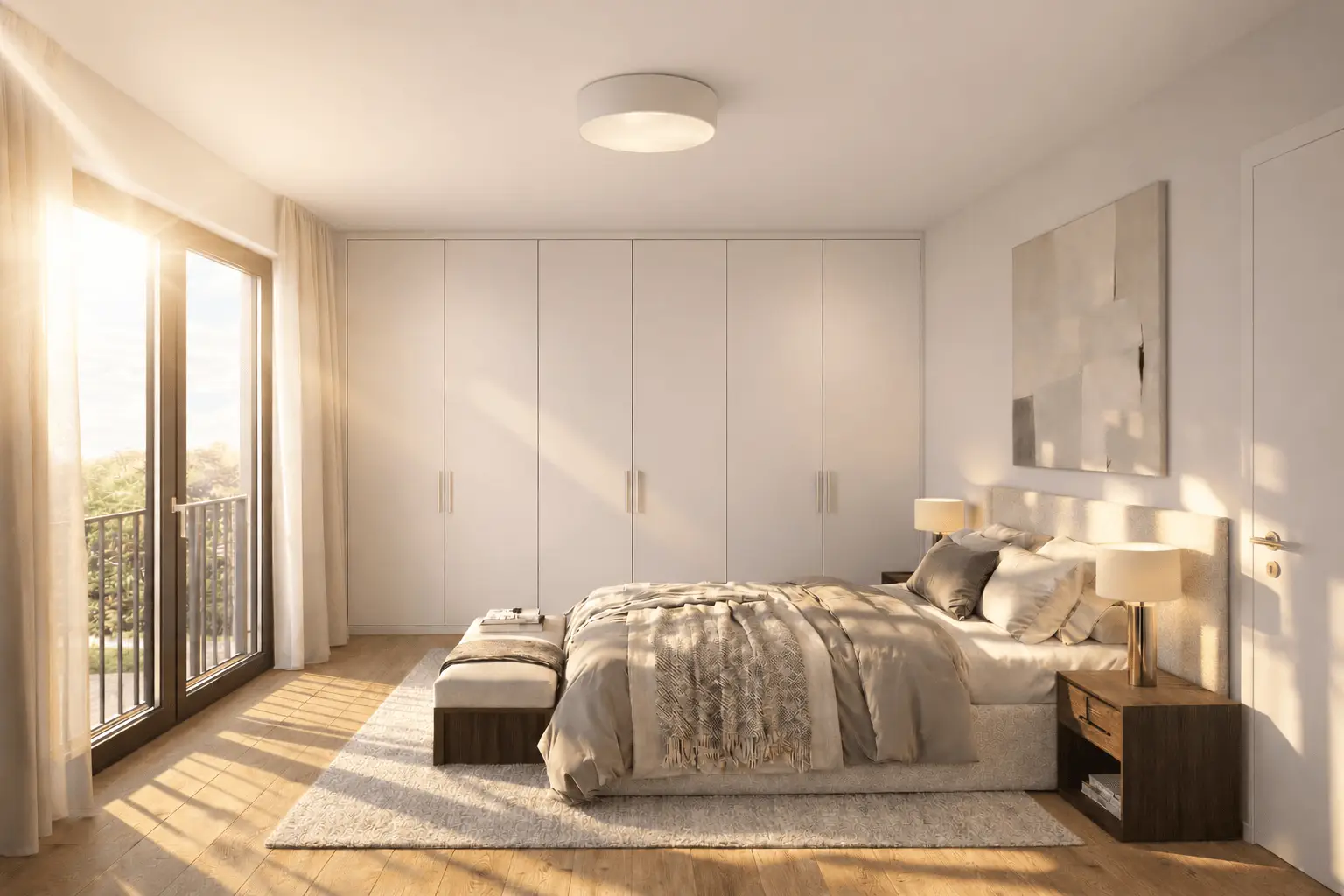 Schlafzimmer Visualisierung